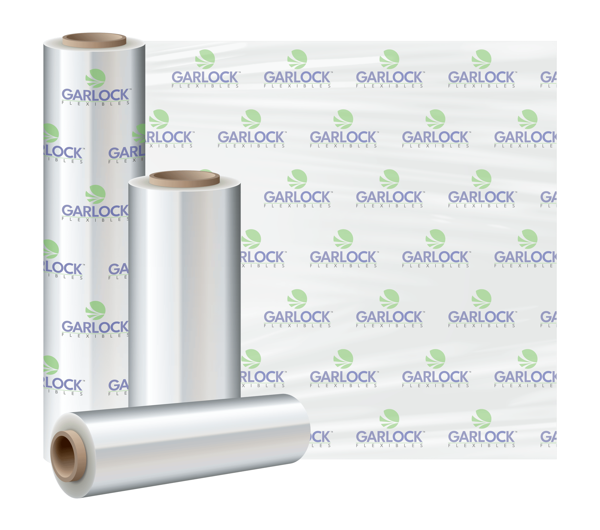 GAR Rollstock - Logo Pattern Rollstock w Foregroung Rolls