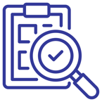 Testing Magnifying Icon